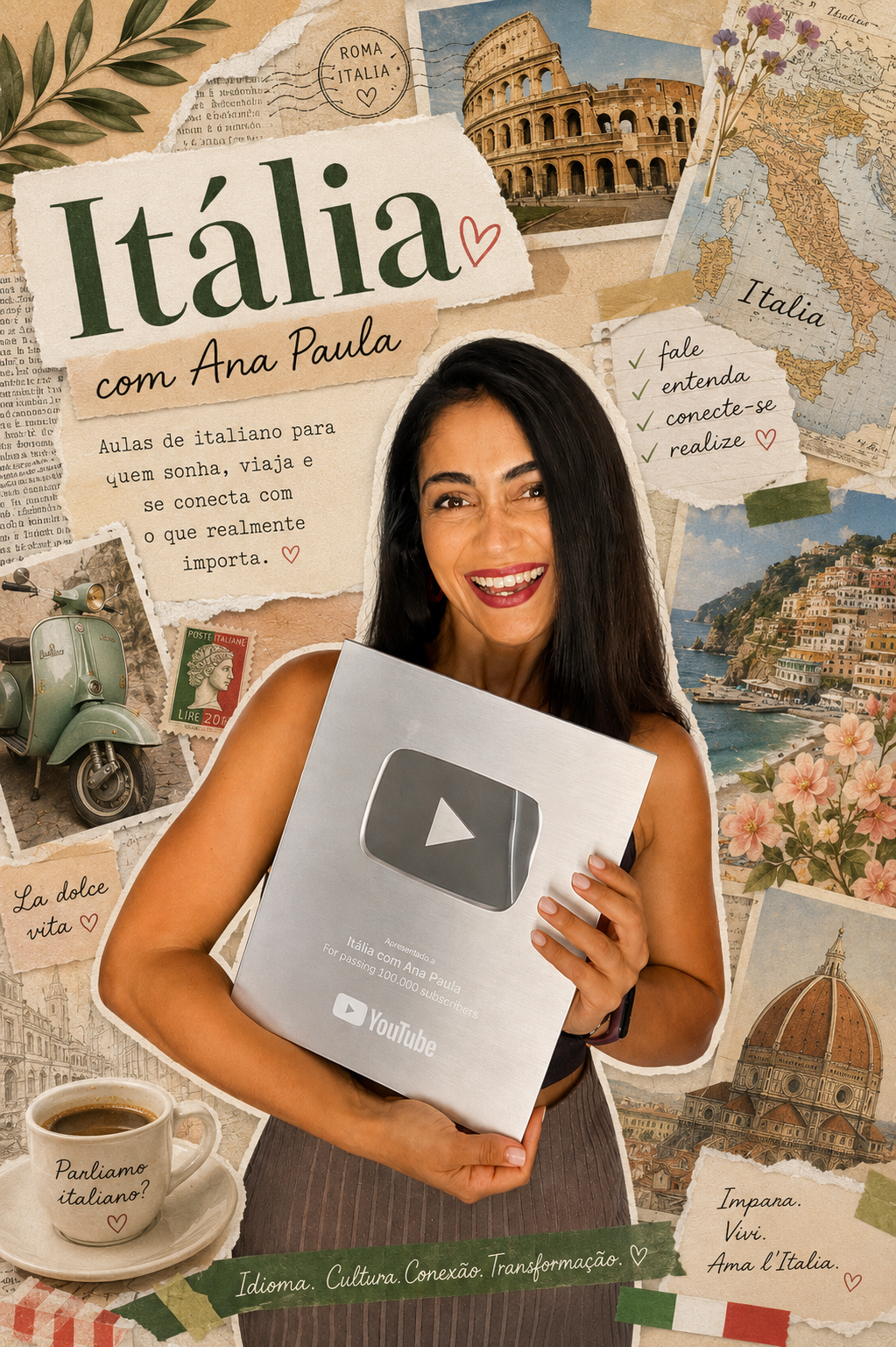 Itália com Ana Paula