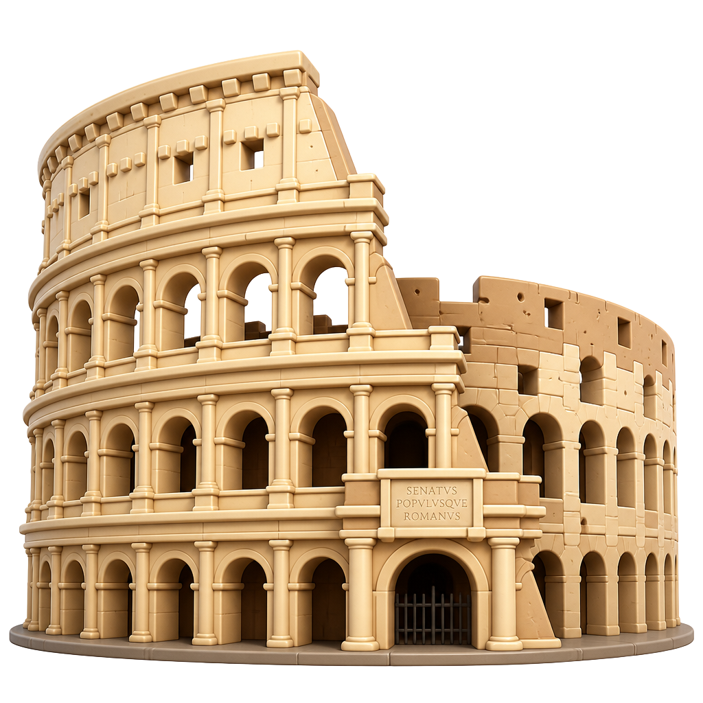 Coliseu Romano 3D